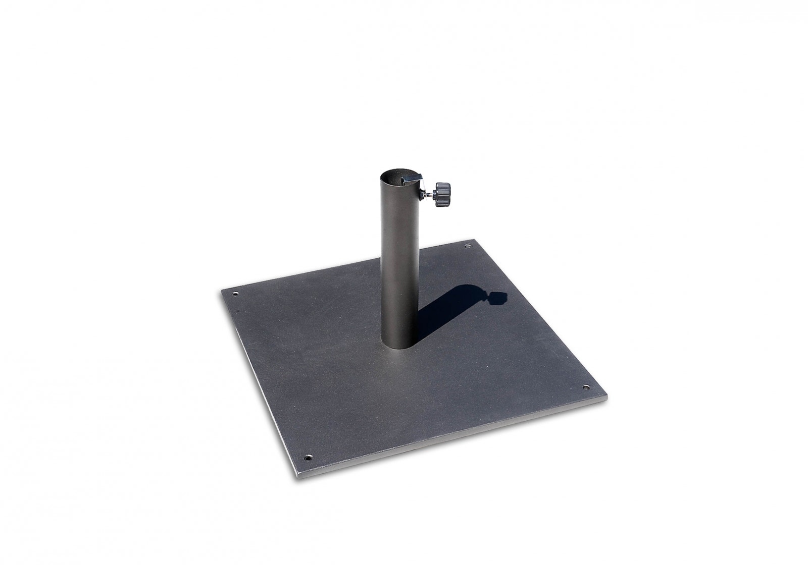 Socle universel pour parasols, Acier laqué 28kg